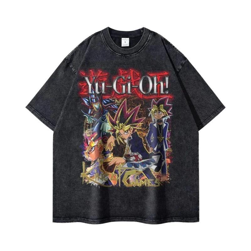Camiseta Unissex Oversized Anime Yu Gi Oh Change of Heart, Estampa